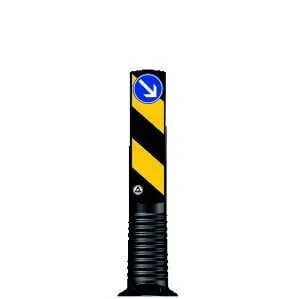 Esnek Refüj Başı Levhaları 75 cm x100 mm