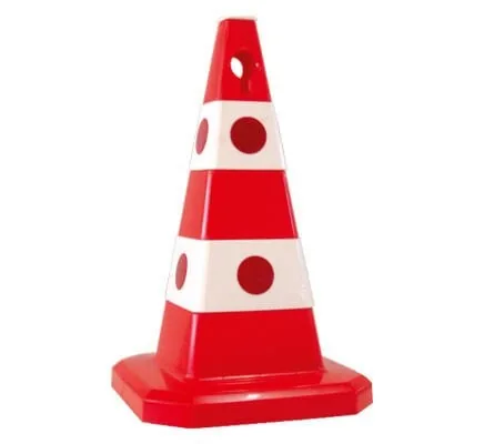 60 cm Ultra Klasik Kedi Gözlü Trafik Konisi