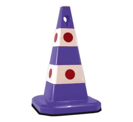 60 cm Ultra Klasik Kedi Gözlü Trafik Konisi