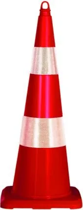 90 cm Trafik Konisi (Plastik Esnek)