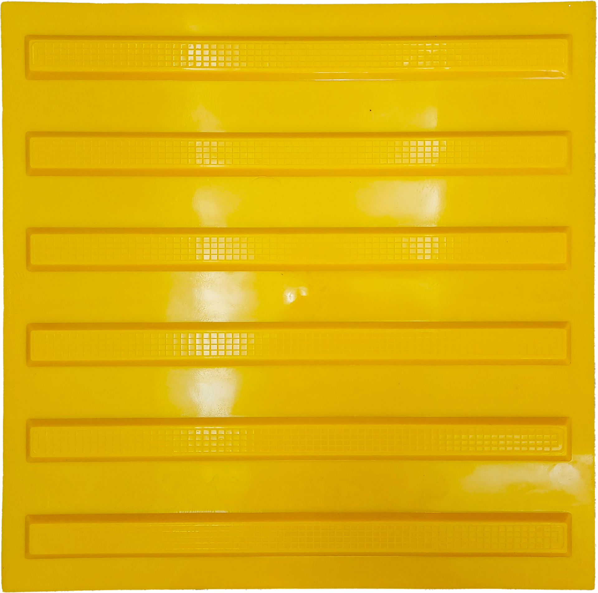 Hissedilebilir Yüzey Görme Engelli Yürüme Yüzeyleri Çubuk (Sarı) 30x30cm