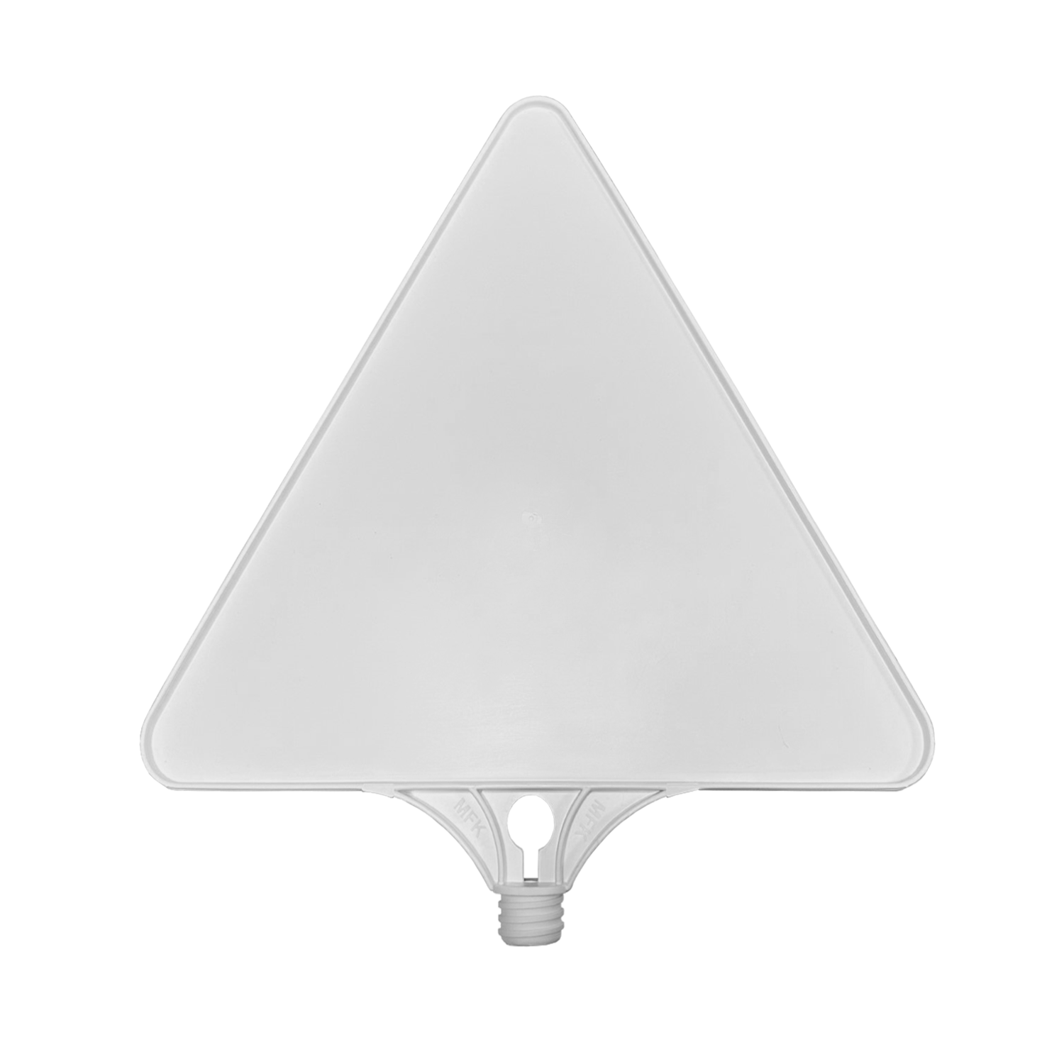 Üçgen Plastik Levha Reklam Levhası İş Yeri Dükkan Firma Tabelası