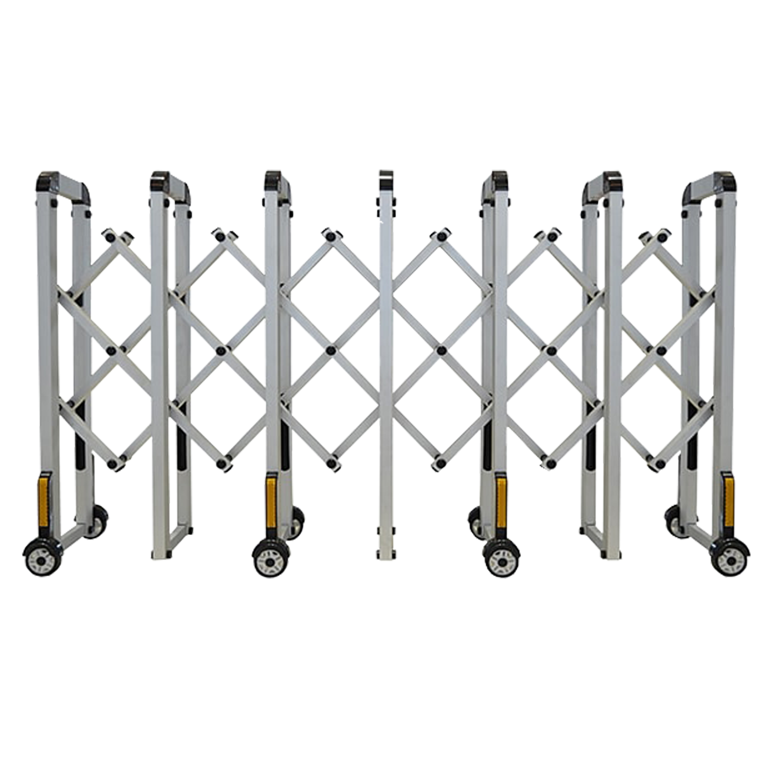 Akordiyon Bariyer Kırmızı Katlanır Açılır Kapanır Alüminyum 2 Metre