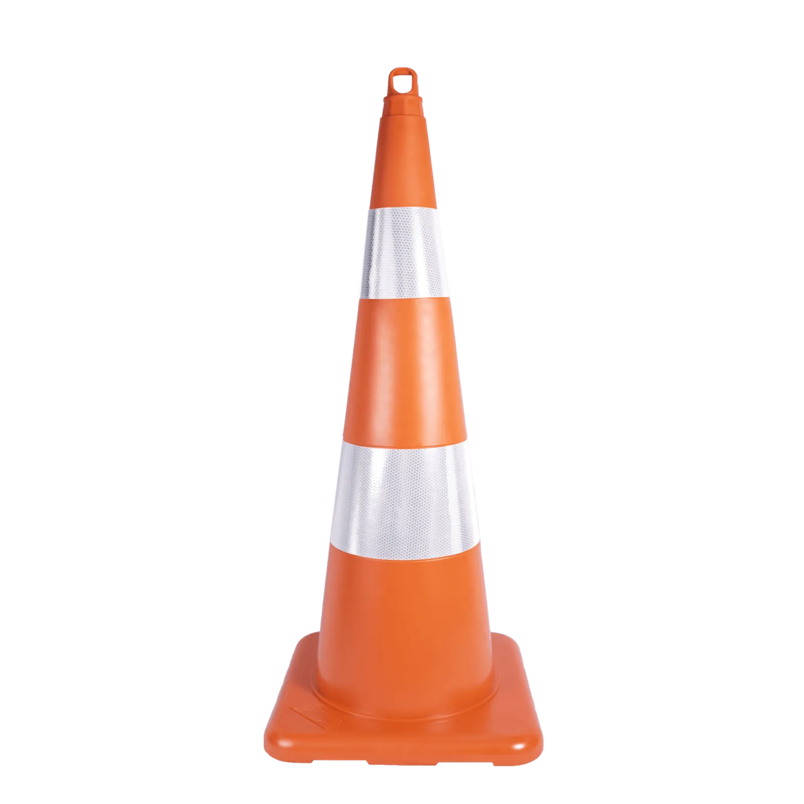 90 cm Trafik Konisi (Plastik Reflektörlü)