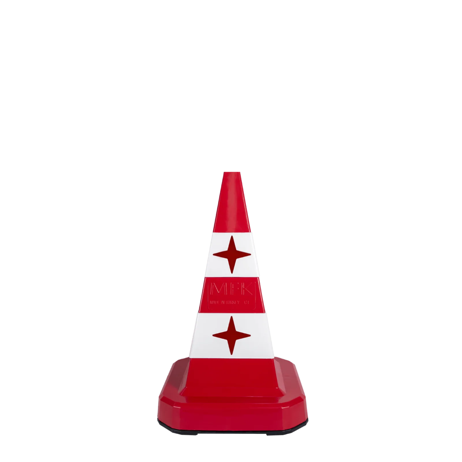 60 cm Ultra Klasik Kedi Gözlü Trafik Konisi