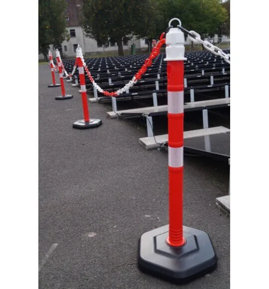 Kauçuk Tabanlı, Emniyet Dikmesi ,Plastik Ağırlıklı Yol Dikme Trafik Yol Uyarı Dikmesi Fiyatı