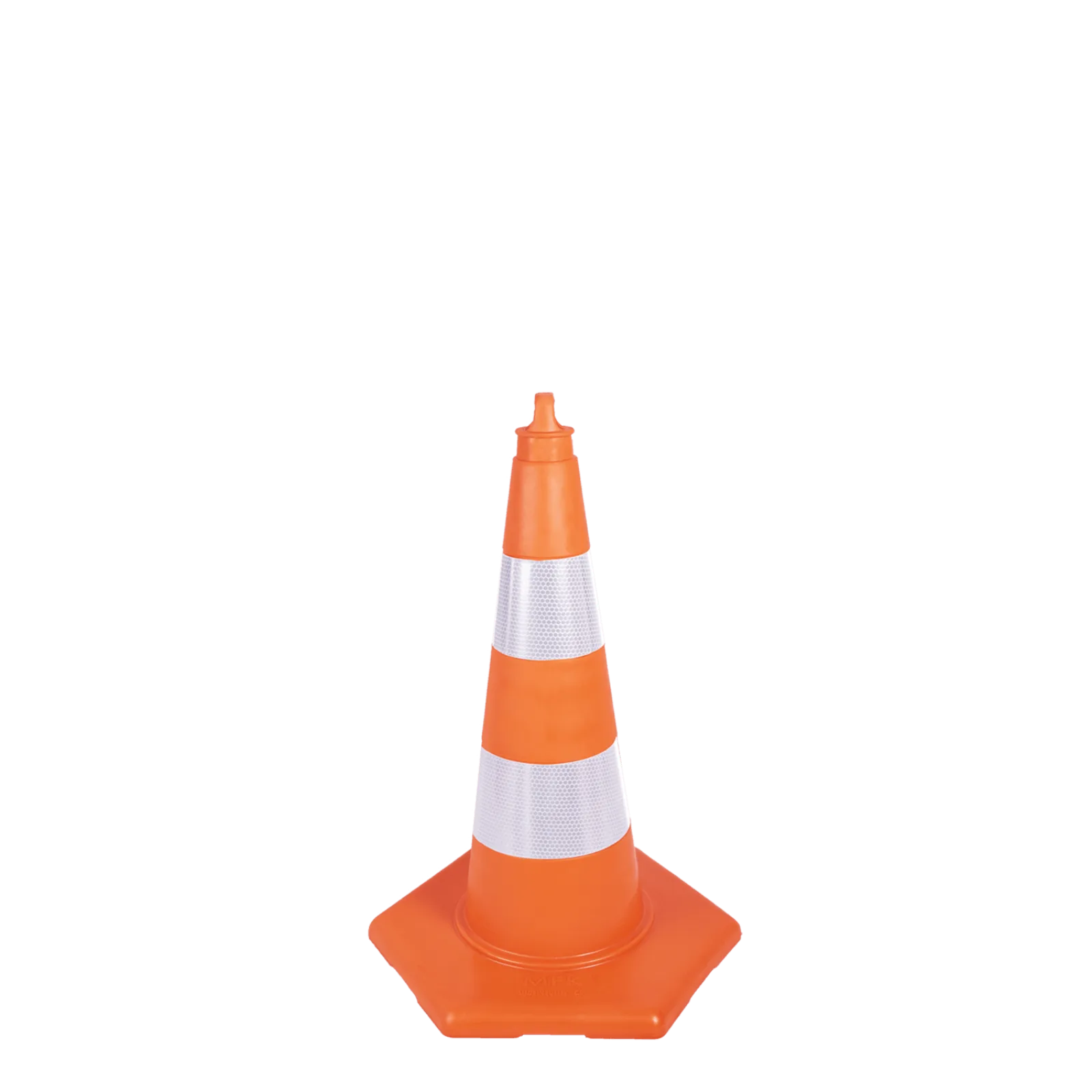 52 cm Trafik Konisi (Plastik Reflektörlü)